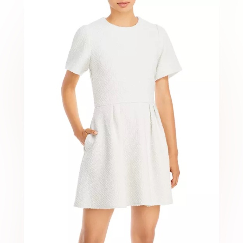 Aqua x Scout the City for Bloomingdales Fit & Flare Mini Baby Doll Dress Size M - Picture 2 of 6
